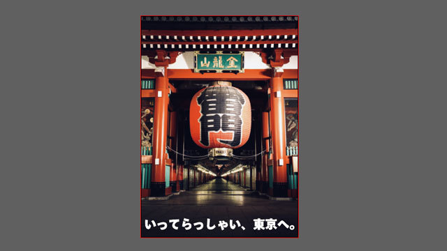 ベローズプリント