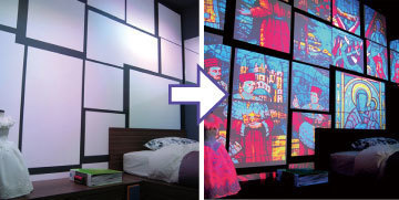 ブラックライトアート