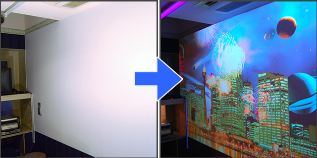 ブラックライトアート