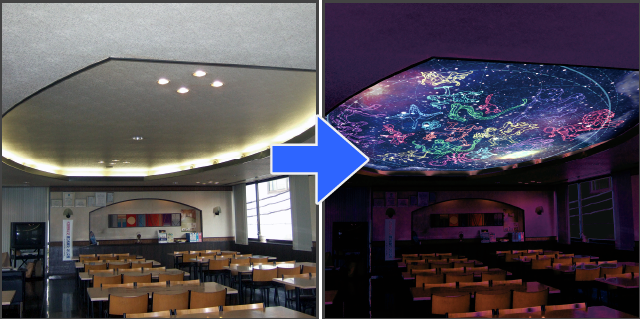 ブラックライトアート