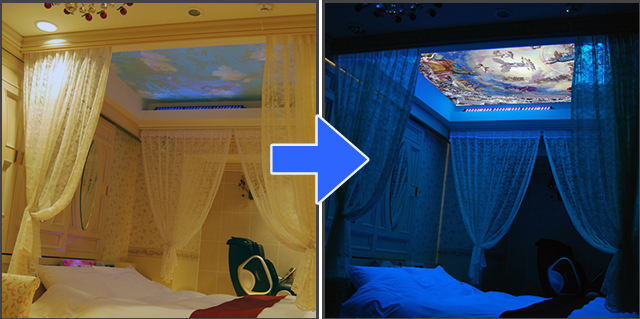 ブラックライトアート