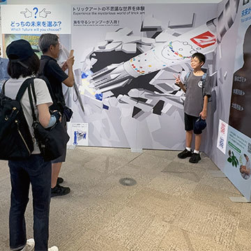 展示会の面白い仕掛け