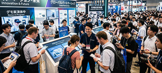 展示会 大盛況
