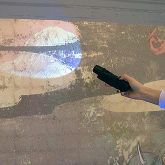 ブラックライトプリント