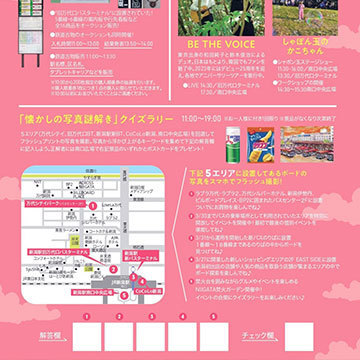 キーワードラリー 仕掛け