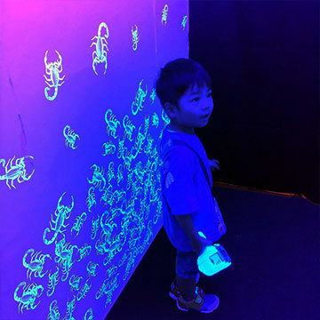 ブラックライトアート