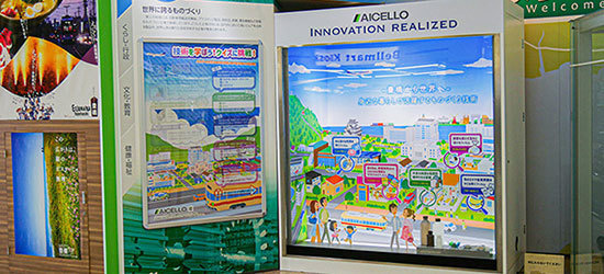 ベローズプリント