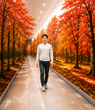紅葉の森