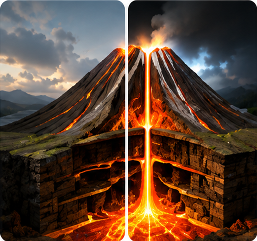 火山のしくみ