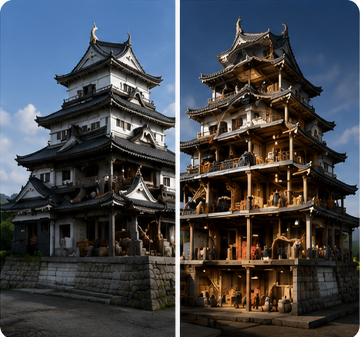 城の内部構造